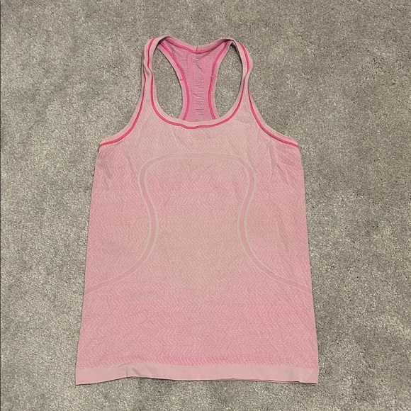 lululemon athletica Tops - Lululemon swiftly Pink Women's Racerback Tank Top